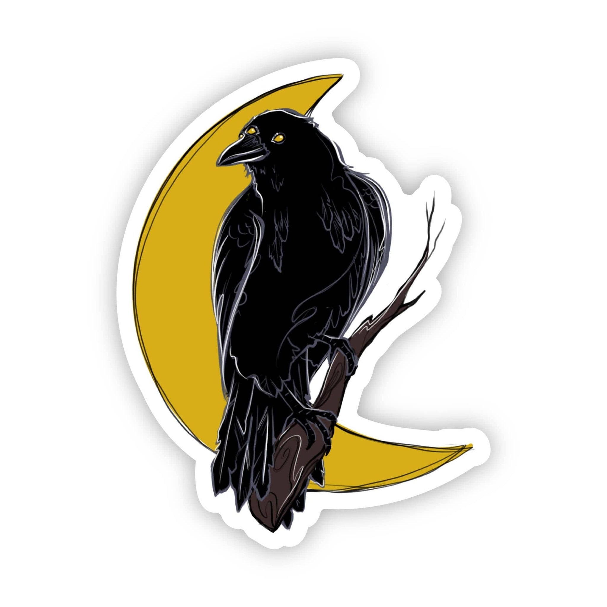 Three Eyed Raven Sticker - Big Moods