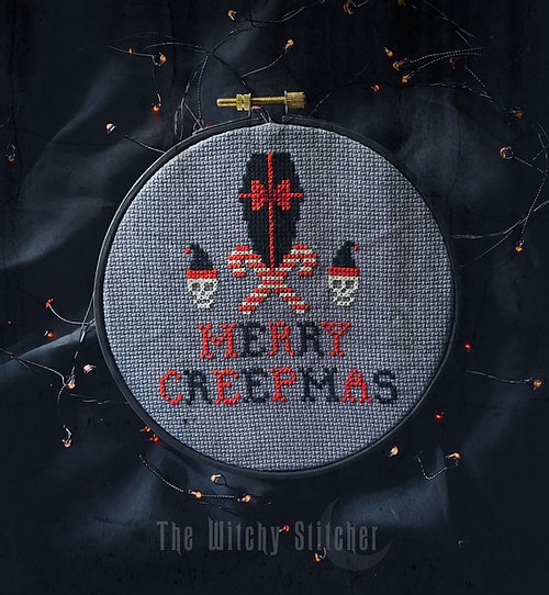 Merry Creepmas - The Witchy Stitcher - Cross Stitch Pattern