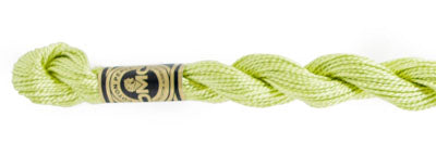 Pearl Cotton Size 5 - 472 (Ultra Light Avocado Green) - DMC Embroidery Floss