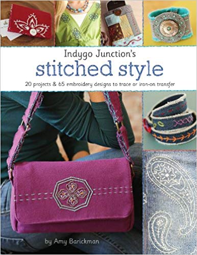 Indygo Junction's Stitched Style - Amy Barickman - Embroidery Pattern Book