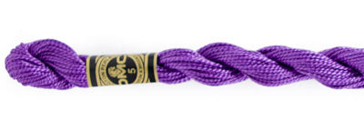Pearl Cotton Size 5 - 552 (Medium Violet) - DMC Embroidery Floss