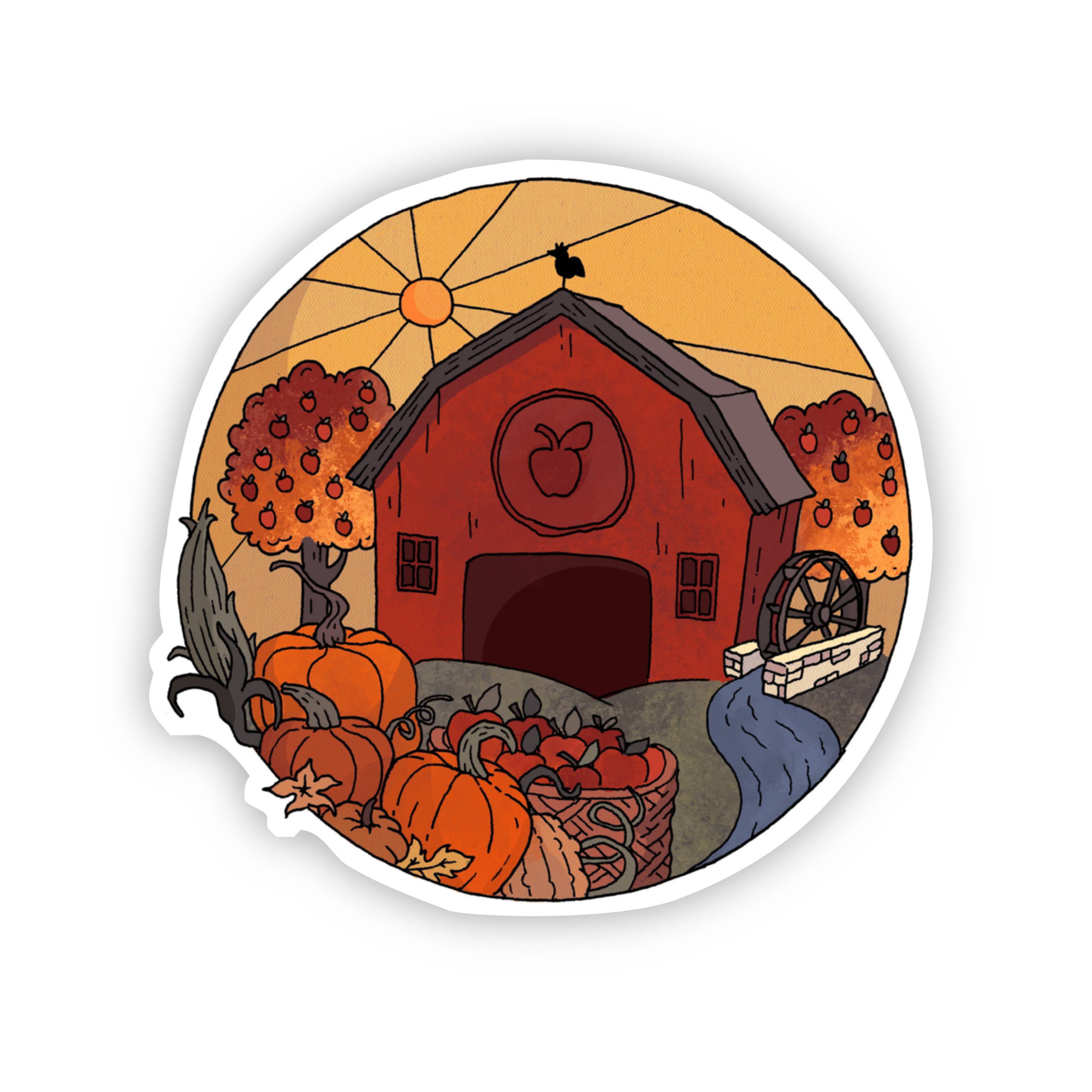 Cider Mill Fall Sticker - Big Moods