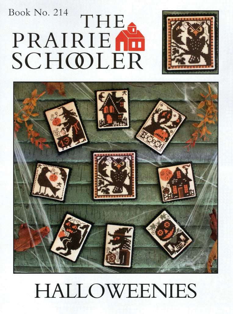 Halloweenies - The Prairie Schooler - Cross Stitch Pattern