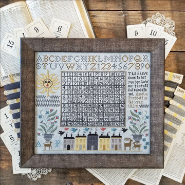 Amelia Prescott and How Her Parents Did Educate Her - Kathy Barrick - Cross Stitch Pattern