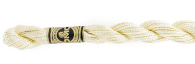 Pearl Cotton Size 5 - 677 (Very Light Old Gold) - DMC Embroidery Floss