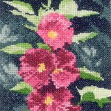 Mini Hollyhocks - Heritage Crafts/Heritage Stitchcraft - Cross Stitch Pattern