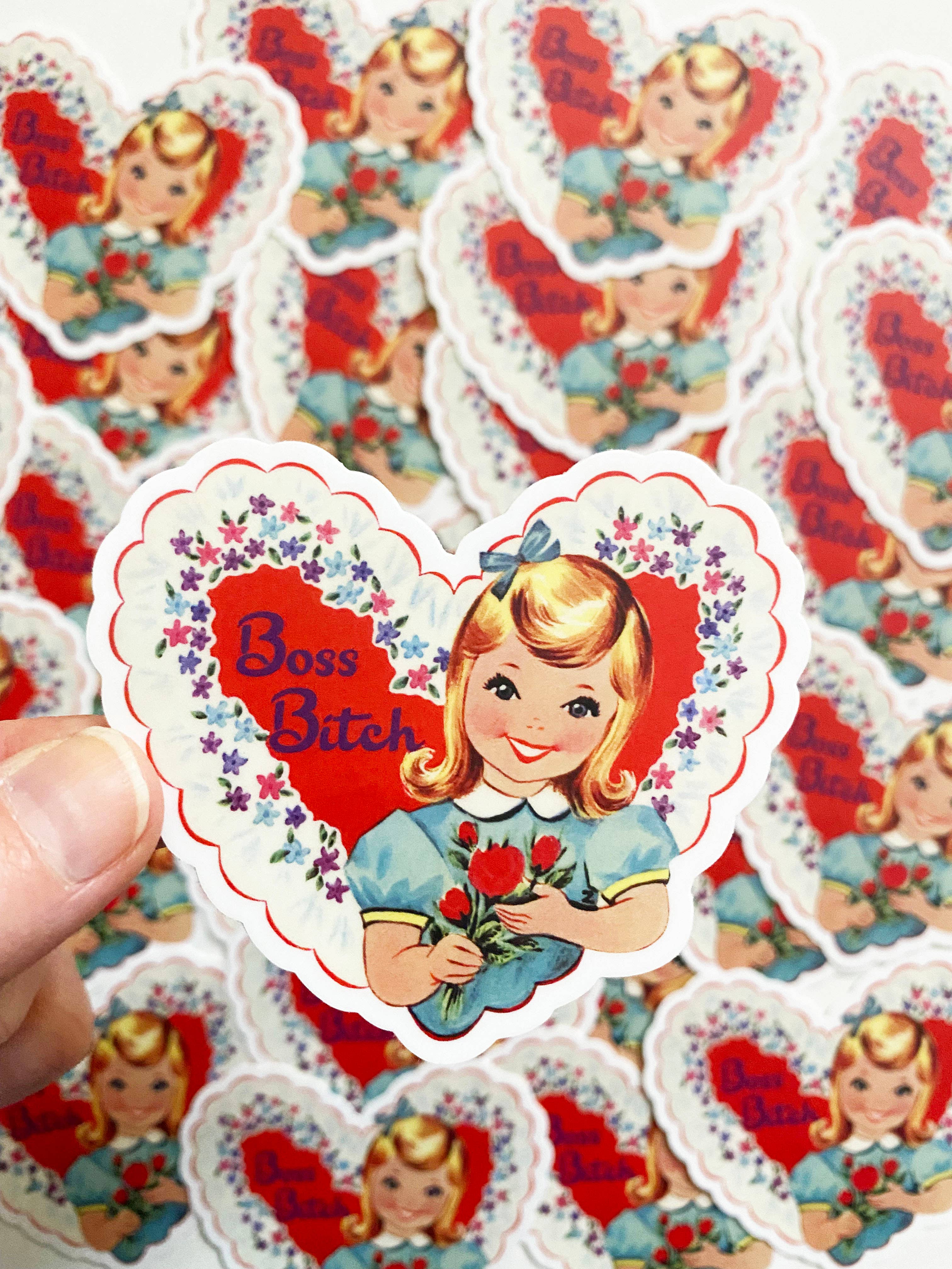 Boss B*tch Sticker - The Coin Laundry