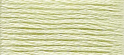 14 (Pale Apple Green) - DMC Embroidery Floss