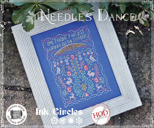 Needles Dance - Summer House Stitche Workes x Ink Circles x Hands on Design - Cross Stitch Pattern