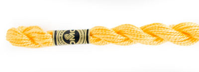 Pearl Cotton Size 3 - 743 (Medium Yellow) - DMC Embroidery Floss