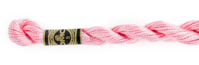 Pearl Cotton Size 5 - 776 (Medium Pink) - DMC Embroidery Floss
