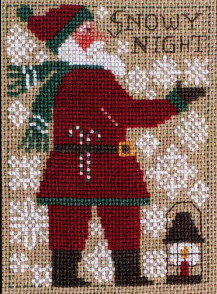 2023 Santa - The Prairie Schooler - Cross Stitch Pattern