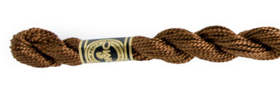 Pearl Cotton Size 3 - 801 (Dark Coffee Brown) - DMC Embroidery Floss