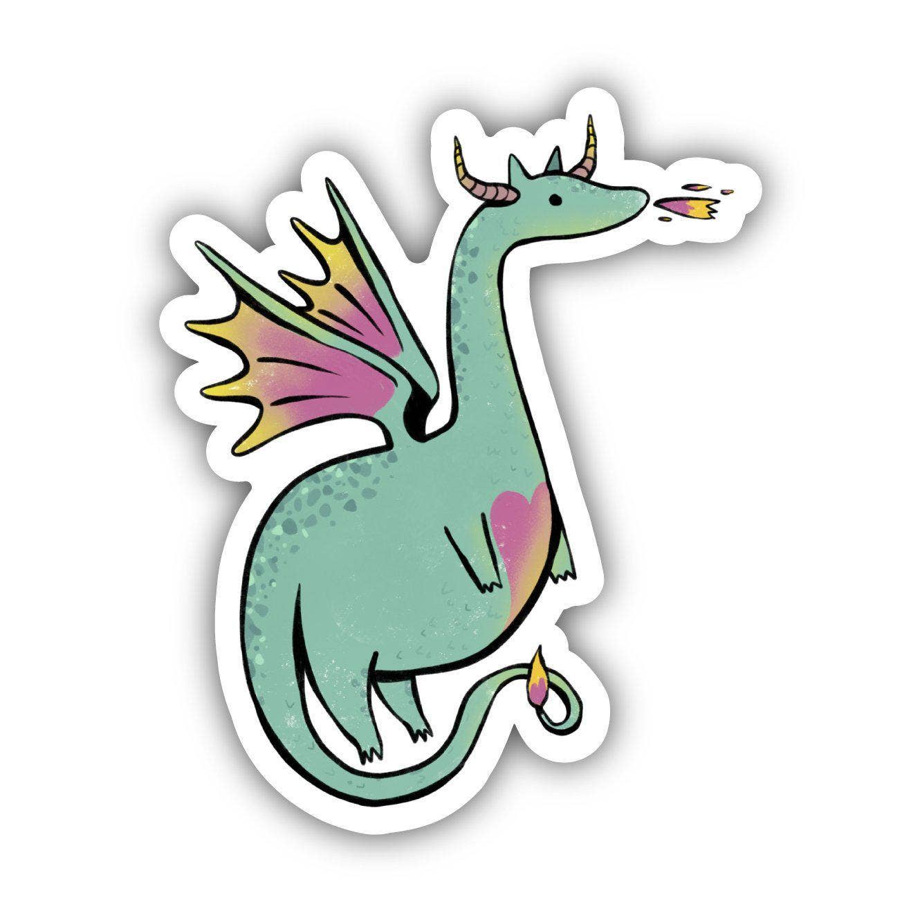Dragon Fairytale Sticker - Big Moods