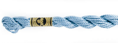 Pearl Cotton Size 3 - 932 (Light Antique Blue) - DMC Embroidery Floss