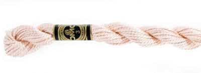 Pearl Cotton Size 3 - 950 (Light Desert Sand) - DMC Embroidery Floss