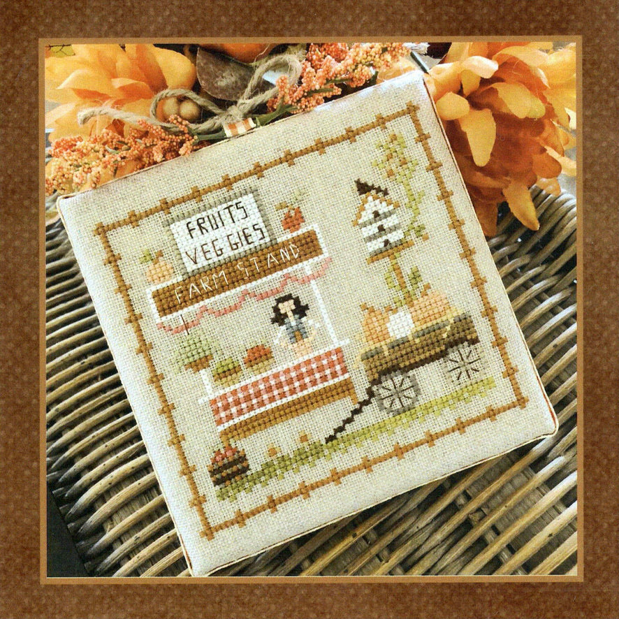 Farm Fresh (Fall on the Farm #1) - Little House Needleworks - Cross Stitch Pattern