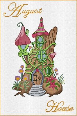 August House - Alessandra Adelaide Needleworks - Cross Stitch Pattern