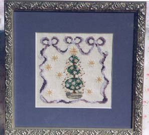 Victorian Topiary - Cross Stitch Pattern - The Starlight Stitchery