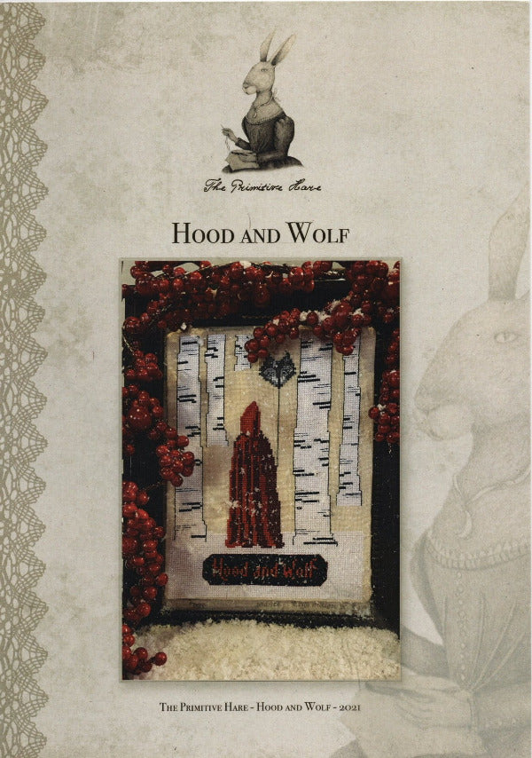 Hood and Wolf - The Primitive Hare - Cross Stitch Patterns