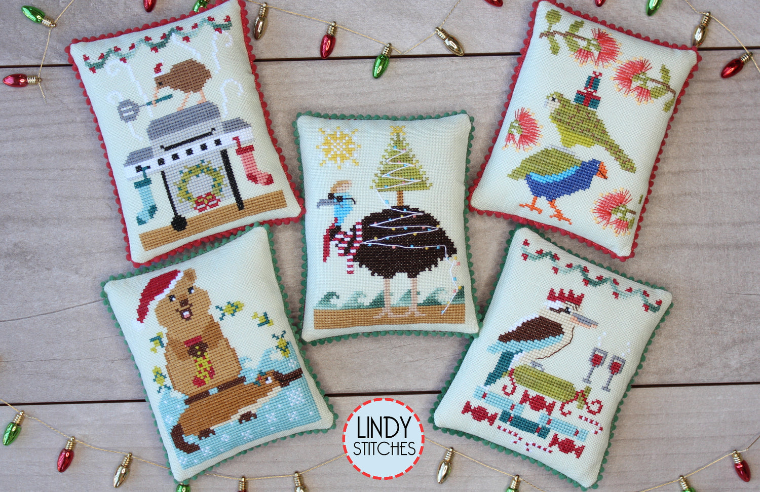 December Down Under - Lindy Stitches - Cross Stitch Pattern