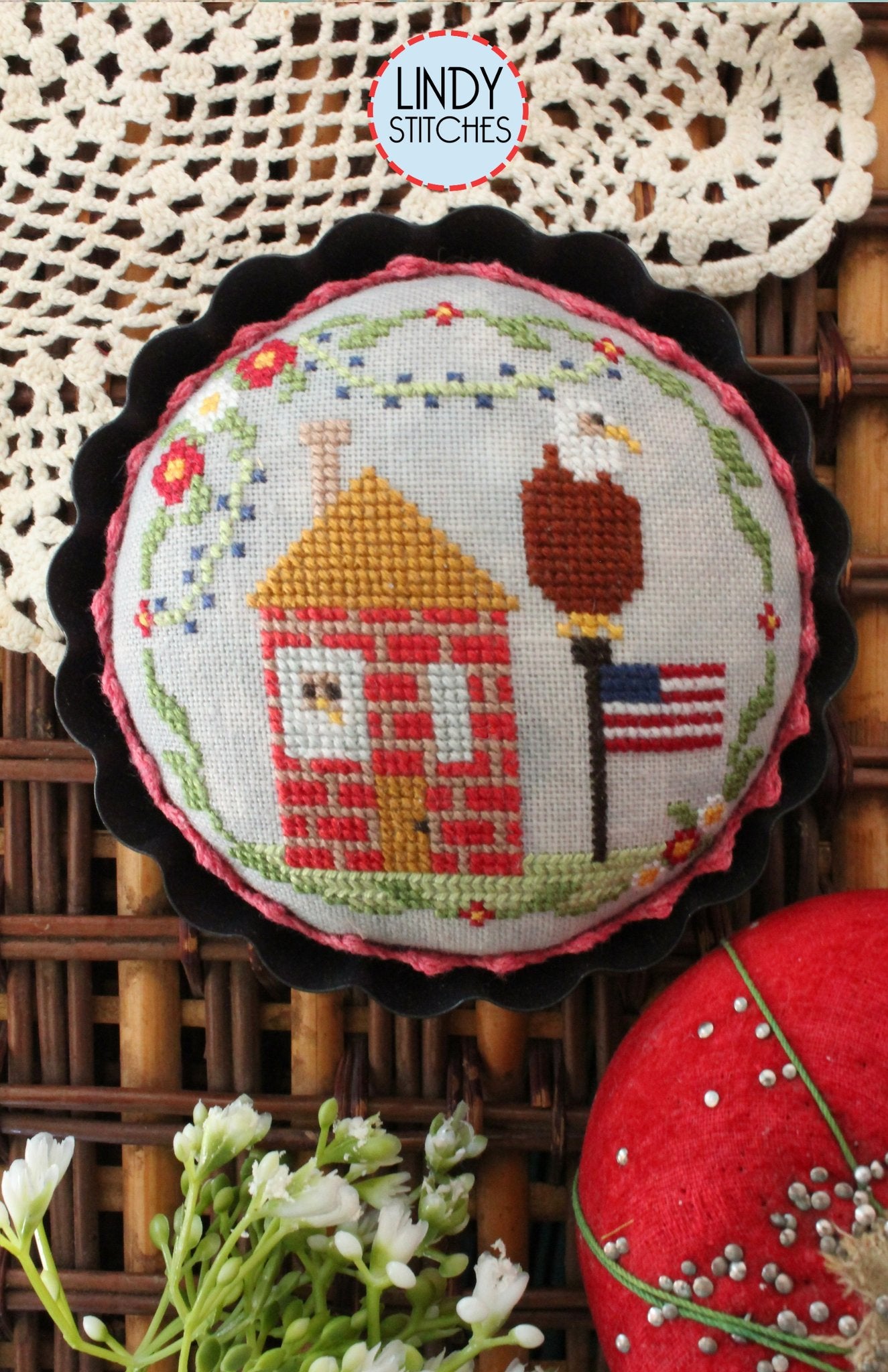 Eagle Manor - Lindy Stitches - Cross Stitch Pattern