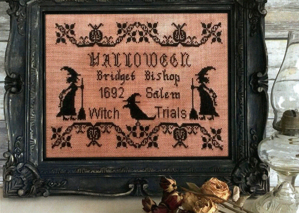 Halloween in Black - Twin Peak Primitives - Cross Stitch Pattern