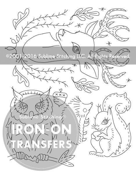 Forest Friends Small Pack - Sublime Stitching - Embroidery Pattern