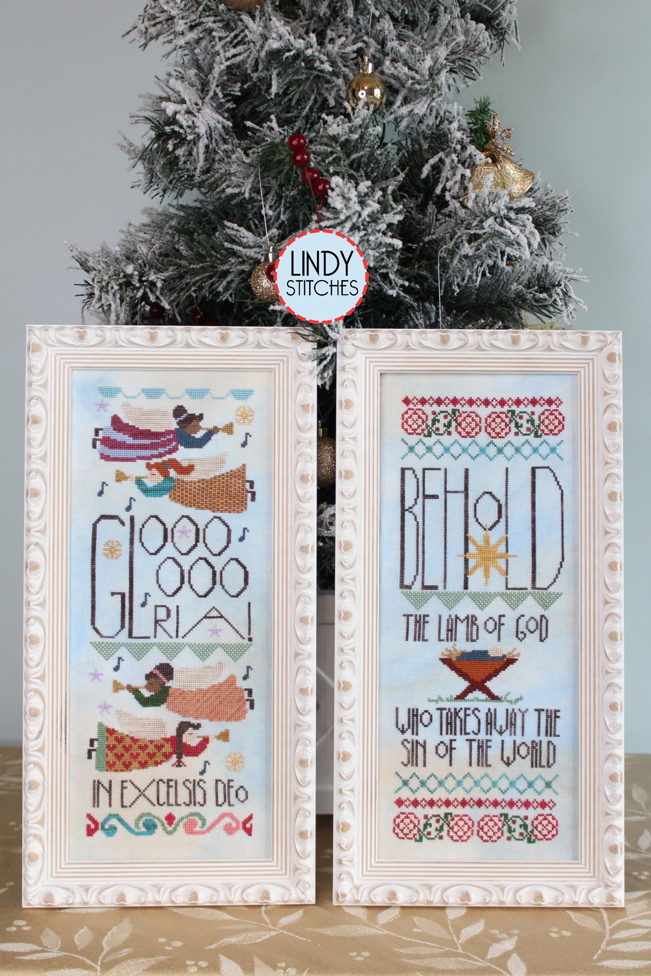 Glad Tidings - Lindy Stitches - Cross Stitch Pattern