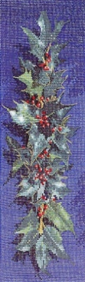 Holly Panel - Heritage Crafts/Heritage Stitchcraft - Cross Stitch Pattern
