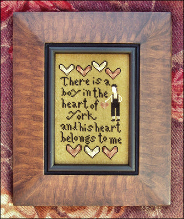 His Heart Belongs to Me - Carriage House Samplings - Cross Stitch Pattern
