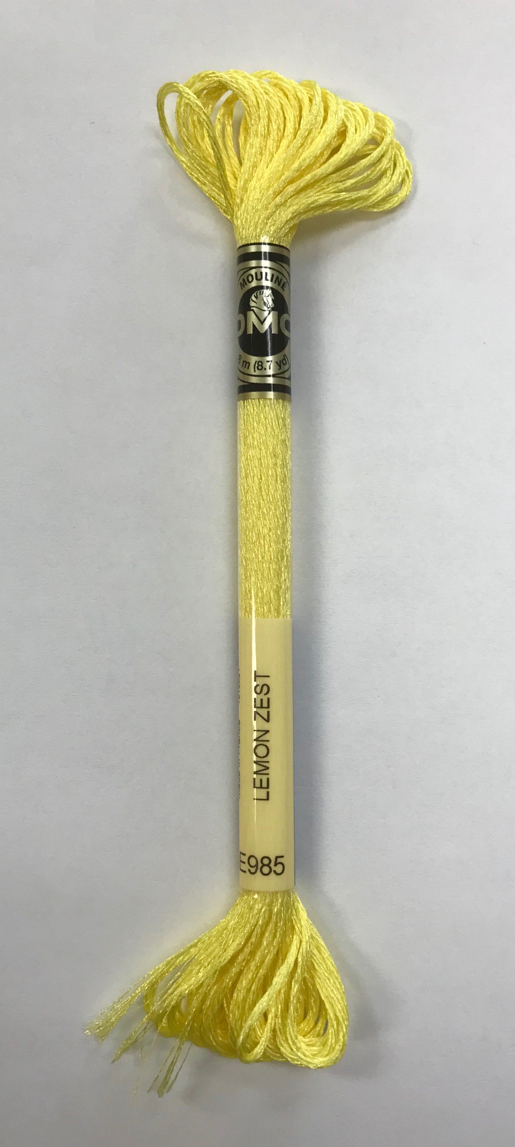 E985 Light Effects Tropical Glow - Lemon Zest - DMC Embroidery Floss