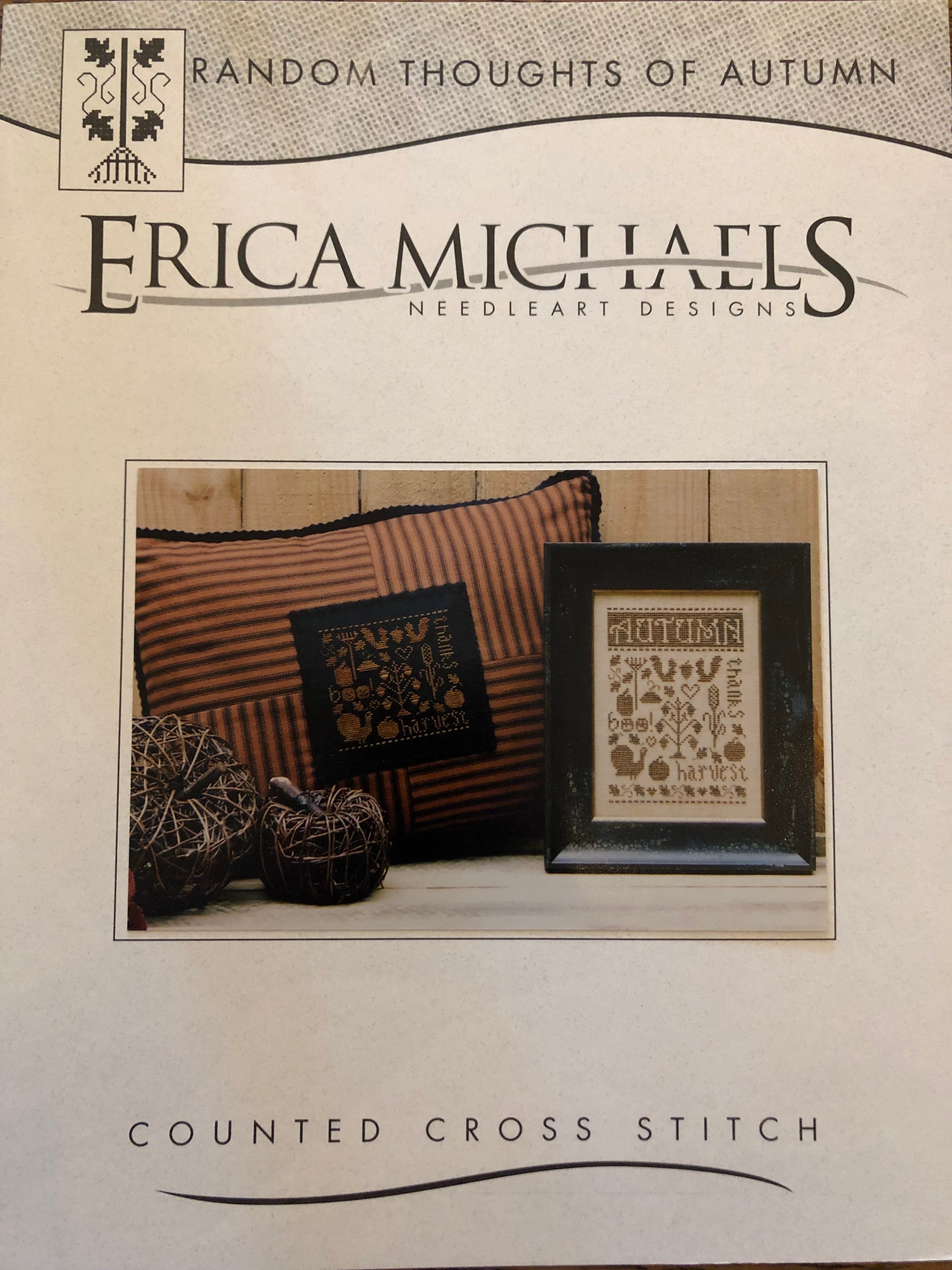 Random Thoughts of Autumn - Erica Michaels Needleart Designs - Cross Stitch Pattern