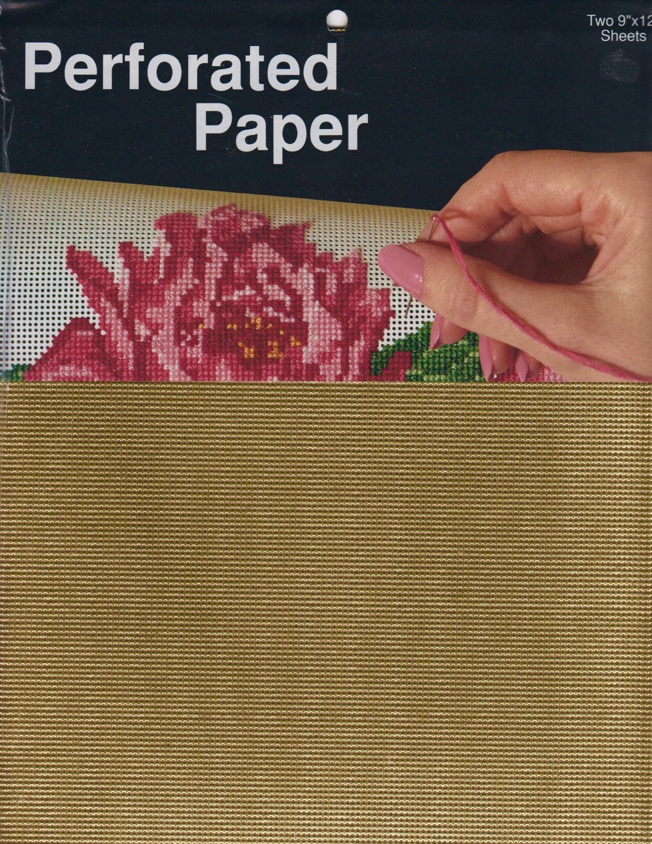 Perforated Paper 9" x 12" (2 Sheets)