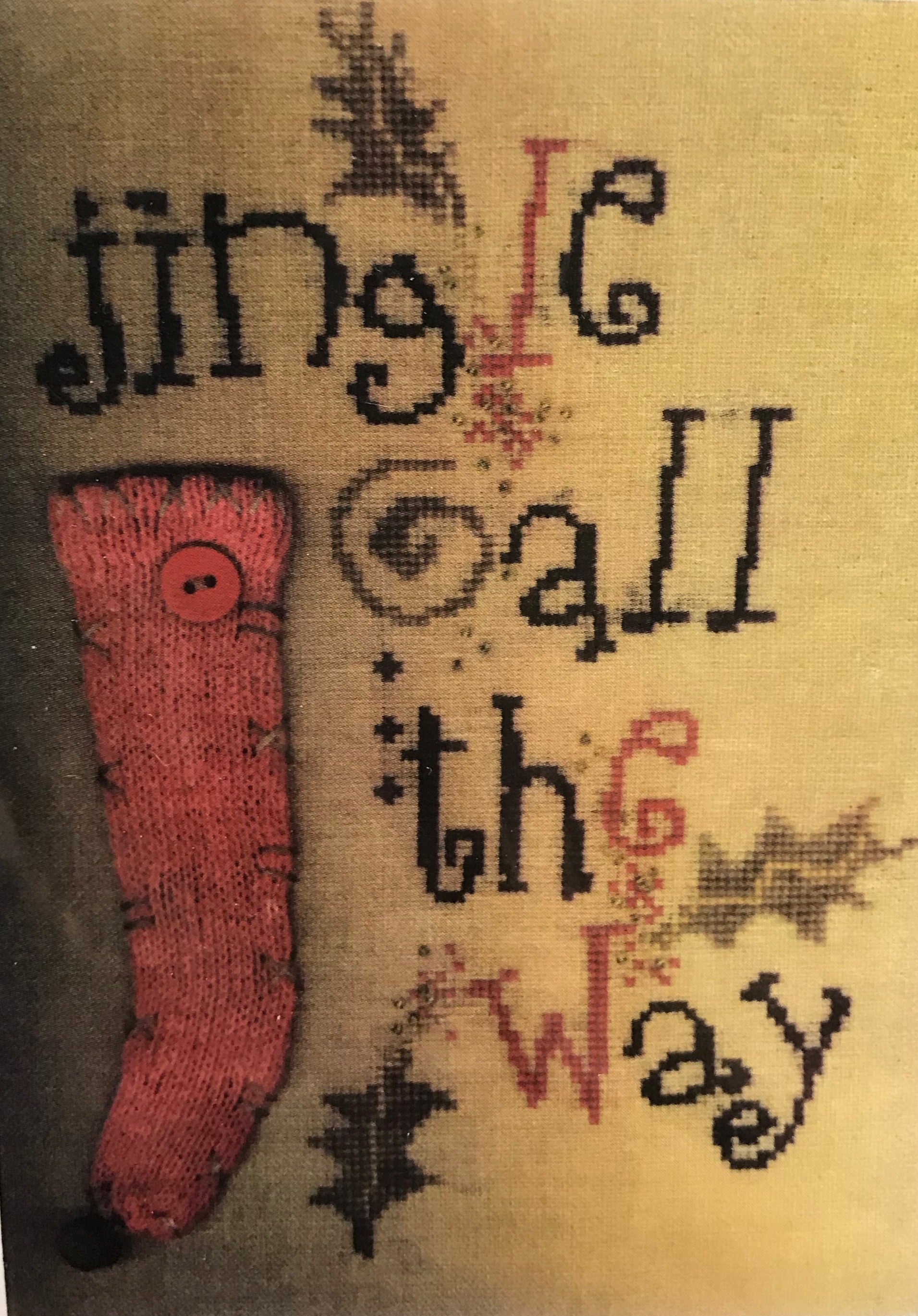 Jingle All the Way - Sisters and Best Friends - Cross Stitch Pattern