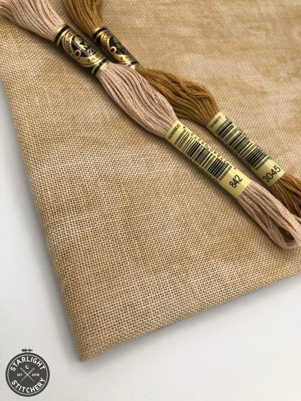 "Vintage Country Mocha" Zweigart - Cross Stitch Fabric