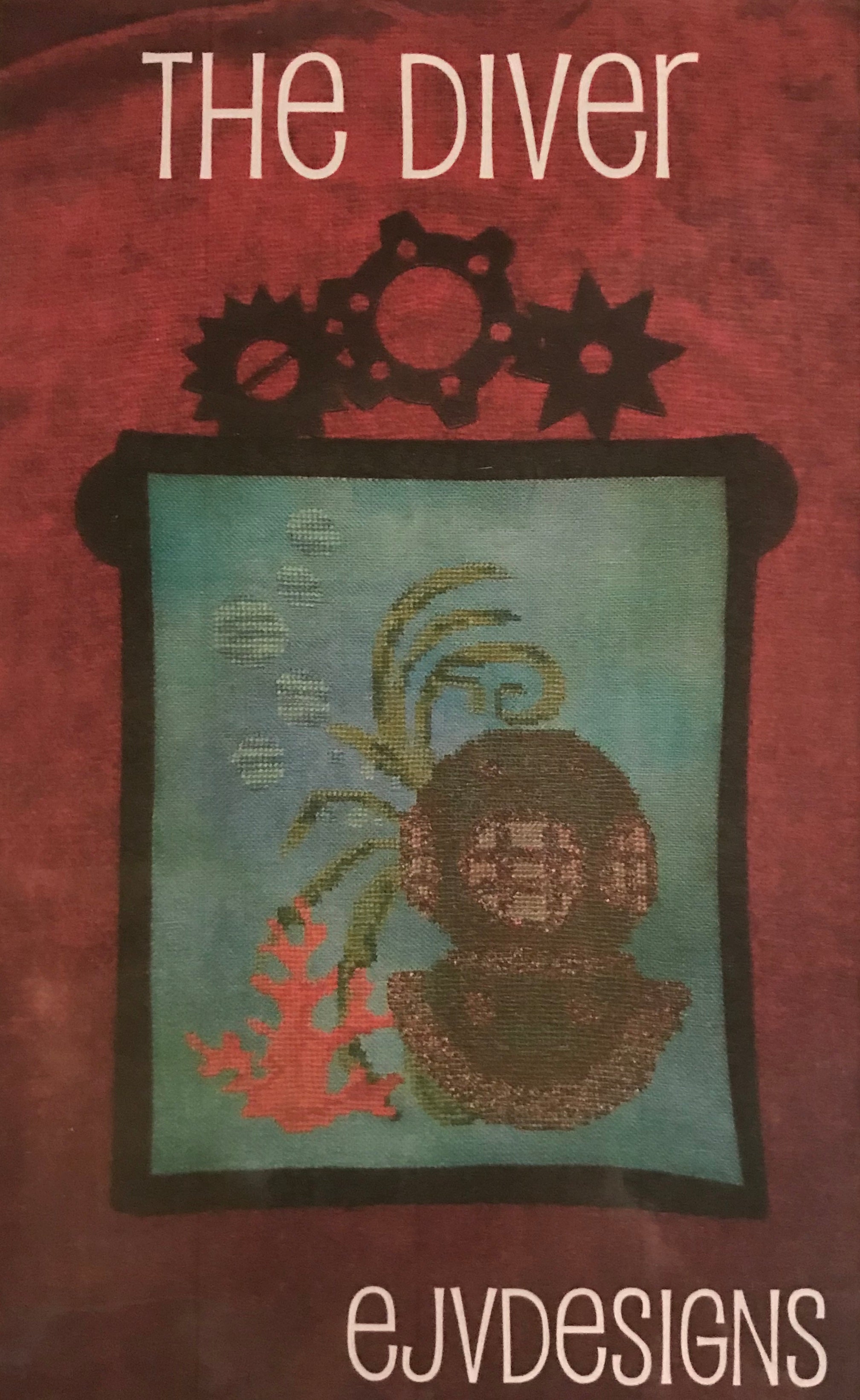 The Diver (Deep Sea Series) - EJV Designs - Cross Stitch Pattern