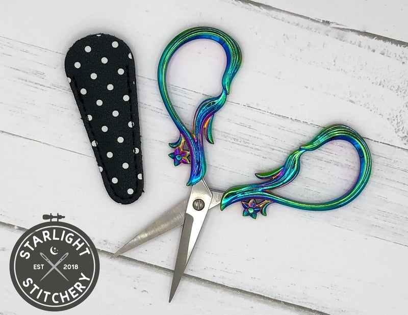 Stardust Rainbow Embroidery Scissors