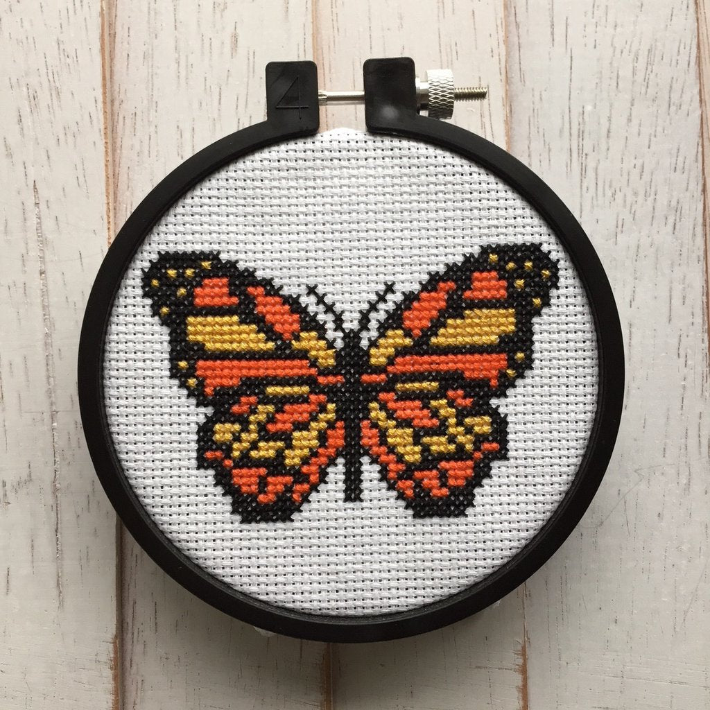 Butterfly - Spot Colors - Cross Stitch Pattern
