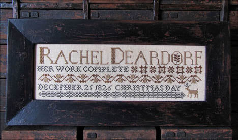 Christmas Day 1826 - Kathy Barrick - Cross Stitch Pattern