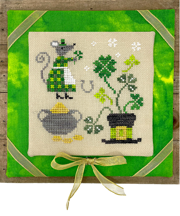 Mouse's Lucky Day - Tiny Modernist - Cross Stitch Pattern