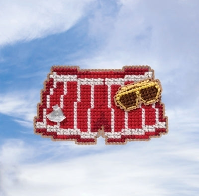 Swim Trunks - Mill Hill - Cross Stitch Kit