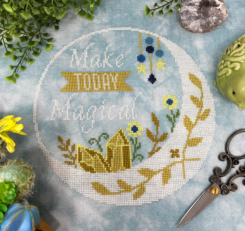 Make Today Magical (2023 Yearlong Stitch-A-Long #1) - Tiny Modernist - Cross Stitch Pattern