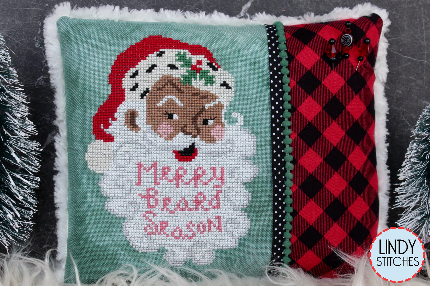 Merry Beard Season - Lindy Stitches - Cross Stitch Pattern