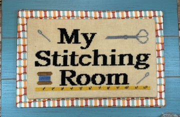 My Stitching Room - Needle Bling Designs - Cross Stitch Pattern