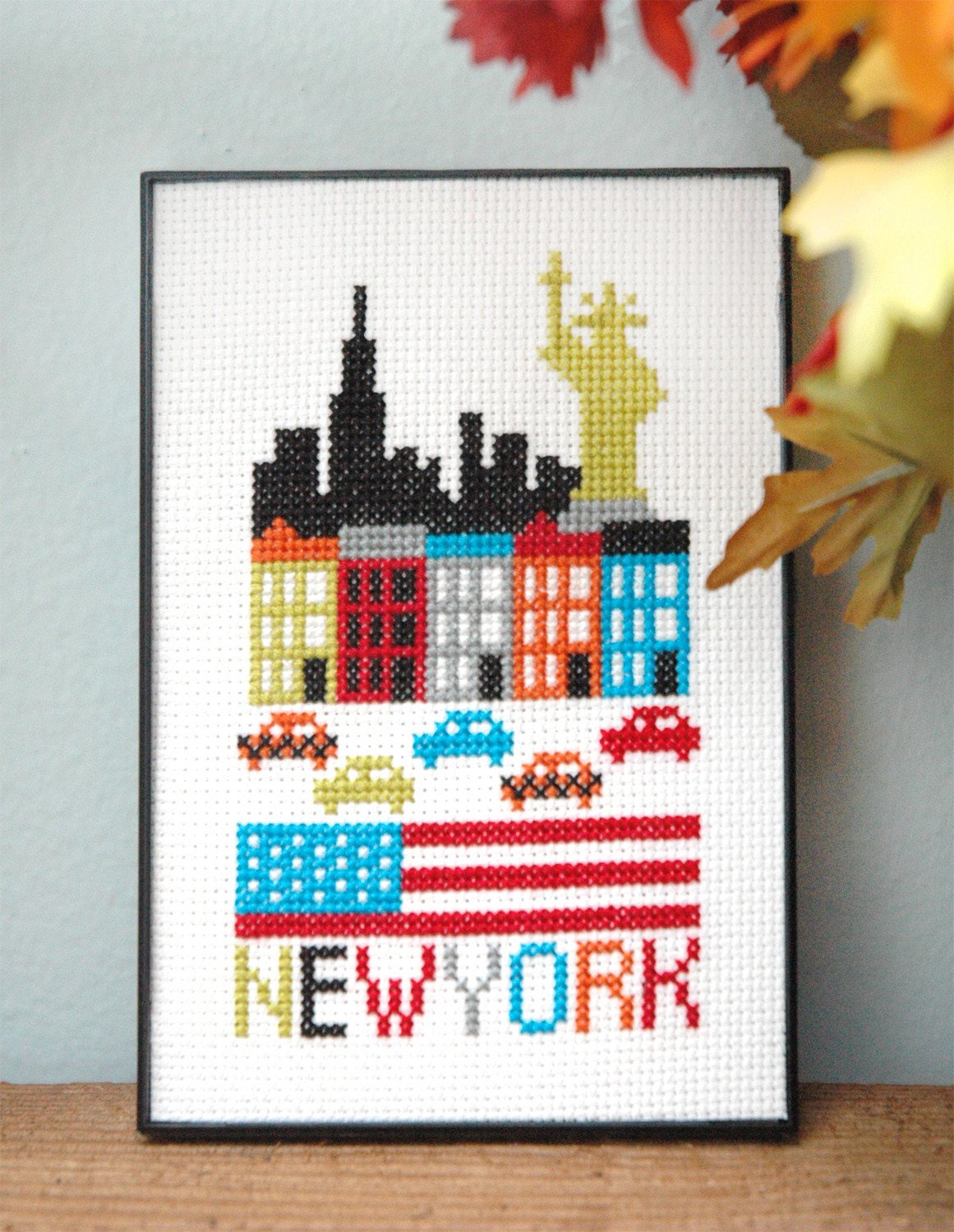 New York - Tiny Modernist - Cross Stitch Pattern