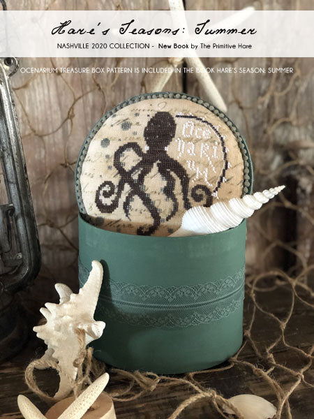Hare's Seasons Book: Summer - The Primitive Hare - Cross Stitch Pattern