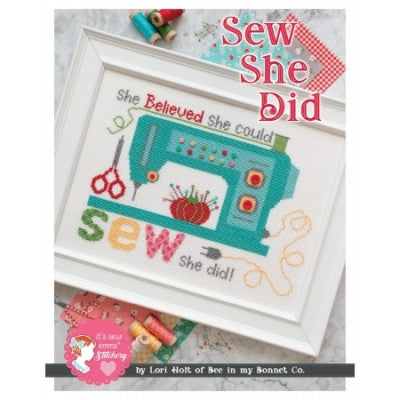 Sew She Did - It's Sew Emma - Cross Stitch Pattern