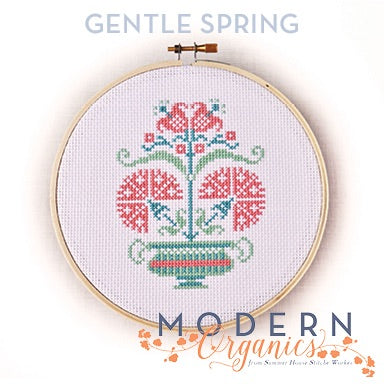 Gentle Spring (Modern Organics) - Summer House Stitche Workes - Cross Stitch Pattern