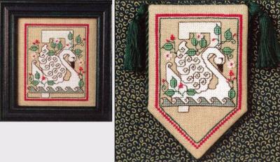 Seven Swans A-Swimming - The Sweetheart Tree - Cross Stitch Pattern
